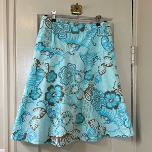 Esprit floral skirt, size 2